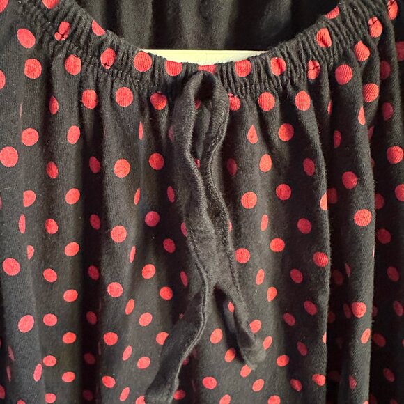 peepul tree navy blue pink polkadot shirt - Picture 3 of 4